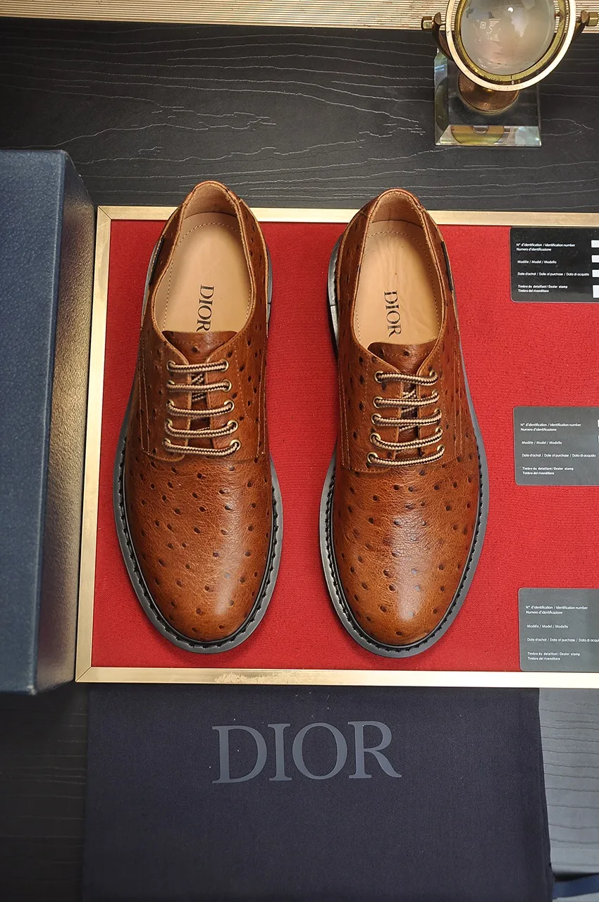 Men's shoes💰560💶[Dior] (cowhide lining) Dior original 1:1 high quality factory, imported original materials, imported original cowhide, cowhide lining, original TPU outsole, code number: 38-44